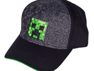 CZAPKA Z DASZKIEM MINECRAFT CREEPER  [opakowanie=100szt]