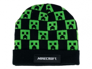CZAPKA ZIMOWA MINECRAFT CREEPER  [opakowanie=24szt]