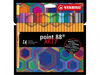 Cienkopis STABILO point 88 etui 24 szt. ARTY 8824/1-20 [opakowanie=6szt]