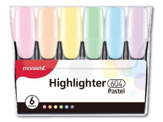 Zakre�lacz 604 - komplet 6 sztuk pastel (PB5)