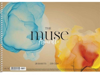 Blok do akwareli ASTRA A4 20k. "The muse aquarelle"