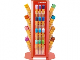 Cienkopis STABILO point 88 display naladowy 480 szt. (55 kolor�w) 88/480-01