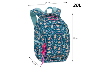 Plecak ASTRABAG CANDY BUNNY, AB330 [opakowanie=6szt]