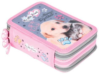 Pi�rnik potr�jny z wyposa�eniem MY LITTLE FRIEND - CAT x DOG