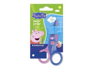 No�yczki Noris junior, Peppa, dla dzieci 2+, plastikowe, 10 cm, blister, Staedtler