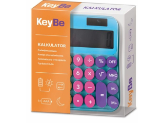 Kalkulator rozm. L KEYBE by ASTRA Neon Line 2 [opakowanie=10szt]