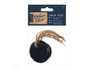 % D�INSOWE TAGI - PAPERMANIA - CIRCLE, 6 SZT. NZWR-DLP