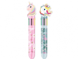 D�ugopis automatyczny wielokolorowy 10w1 0, 7 mm ASTRAPEN PASTEL LINE Unicorn - 24 szt. display [opakowanie=24szt] (CEN+1%)