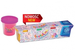 Masa plastyczna Jednoro�ec Frutolina ASTRAFUN 4 szt x 100 g  Nnowo��