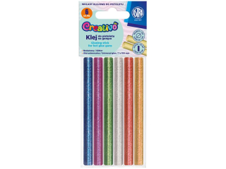 Klej do pistoletu na gor�co ASTRA Creativo kolorowy 7x150 mm - 6 szt
