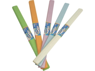 Bibu�a marszczona 200 x 50 cm zestaw 5 kolor�w per�owych ZWIERZAKI UCZNIAKI