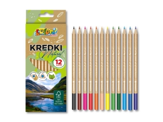 PENMATE KOLORI KREDKI NATURAL 12 KOLOR�W