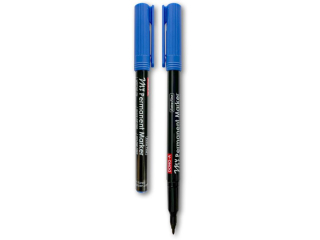 DONG-A  MY PERMANENT MARKER CIENKA KO�C�WKA  NIEBIESKI [opakowanie=12szt]
