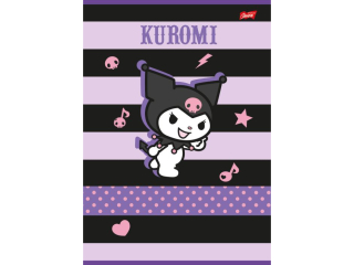 Zeszyt A4 32 kartki krata ok�adka laminowana 70 g/m2 KUROMI [opakowanie=15szt]