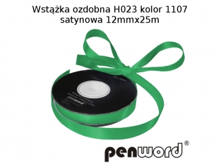 WST��KA OZDOBNA H023 KOL. 1107 SATYNOWA 12mmx25m [opakowanie=5szt]