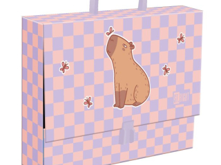 Teczka z r�czk� A4, XL 33 x 24,8 x 9 cm CHILL CAPYBARA