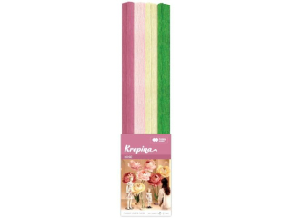 Krepina marszczona 50x100cm, MIX Rose - 4 kol., 4 rolki, Happy Color | Produkt dost�pny w I po�owie czerwca