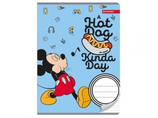 Zeszyt A5 16k. BENIAMIN Mickey Mouse, trzy linie