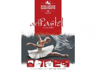 BLOK DO PASTELI ARTPASTEL  ANTRACYT  A4 20 KARTEK 180 G. 15% BAWE�NY