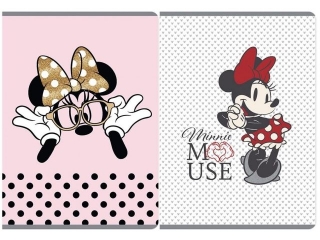 Zeszyt A5 60k. BENIAMIN Minnie Mouse, linia