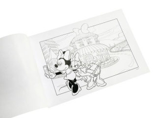 BLOK RYSUNKOWY BIA�Y A4/20k. z pierwsz� stron� do kolorowania / MINNIE MOUSE [opakowanie=10szt]