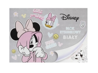 BLOK RYSUNKOWY BIA�Y A4/20k. z pierwsz� stron� do kolorowania / MINNIE MOUSE [opakowanie=10szt]