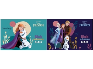 Blok techniczny A4 10k. BENIAMIN Frozen 170g