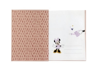 PAMI�TNIK Z ZAK�ADK� I D�UGOPISEM ZAMYKANY NA GUMK� / MINNIE MOUSE
