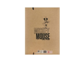 TECZKA Z GUMK� A4 / MICKEY MOUSE KRAFT LINER [opakowanie=10szt]