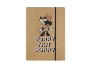 Teczka z gumk� A4 BENIAMIN Minie Mouse kraft liner
