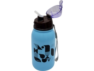 Bidon plastikowy BENIAMIN r�owy/niebieski mix