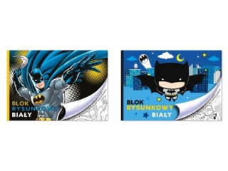 Blok rysunkowy A4 20k. BENIAMIN Batman
