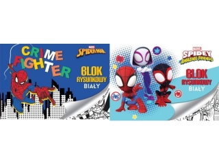 Blok rysunkowy A4 20k. BENIAMIN Spider-Man