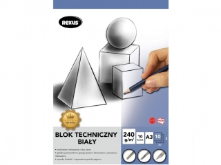BLOK TECHNICZNY BIA�Y A3/10k. / PREMIUM