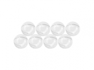 Bry�y plastikowe kule O80mm g��boko�� 80mm 8szt.