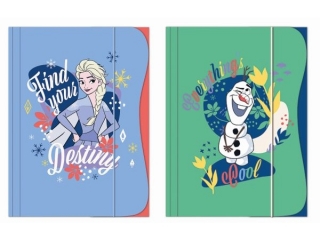 TECZKA Z GUMK� A4 / FROZEN