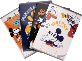 Zeszyt A5 16k. BENIAMIN Mickey Mouse, kratka