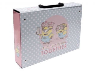 TECZKA Z R�CZK� - WALIZECZKA / MINIONKI