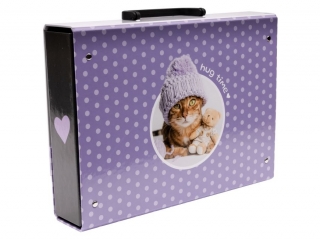 TECZKA Z R�CZK� - WALIZECZKA / THE SWEET PETS - KOT