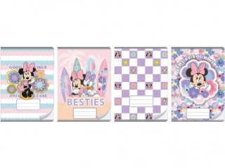 Zeszyt A5 16k. BENIAMIN Minnie Mouse, kratka