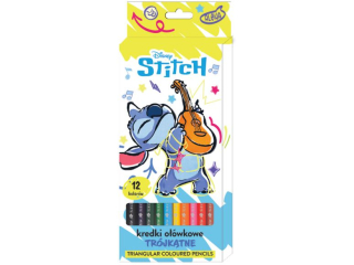 KREDKI O��WKOWE TR�JK�TNE 12kol. / STITCH