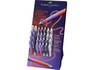 DISPLAY POLY 20 X D�UGOPIS 8 X PI�RO WI ECZNE MIX KOL. GRADIENT FABER-CASTELL