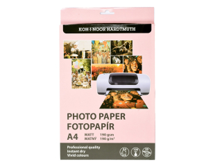 KIN PAPIER FOTO A4 50 ARK. 9757M190   MATT 190 G.