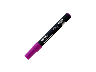 MARKER PERMANENTNY FIOLETOWY OKR�G�A KO�C�WKA 4, 5 MM SPREE [opakowanie=10szt]