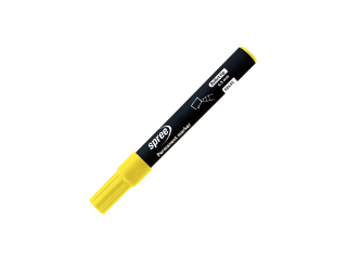 MARKER PERMANENTNY �ӣTY OKR�G�A KO�C�WKA 4, 5 MM SPREE [opakowanie=10szt]