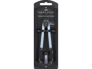 CYRKIEL QUICK SET GRIP SKY (JASNONIEBIESKI) FABER-CASTELL