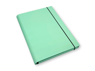 TECZKA A4 SKRZYD�OWA 3,5cm PASTEL MI�TOWY A4-3,5 PMI