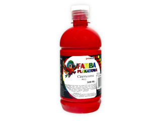 FARBA PLAKATOWA 500ML FP-02 CZERWONA (SZPSH)