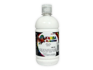 FARBA PLAKATOWA 500ML FP-03 BIA�A (SZPSH)