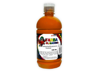 FARBA PLAKATOWA 500ML FP-11 POMARA�CZOWA (SZPSH)